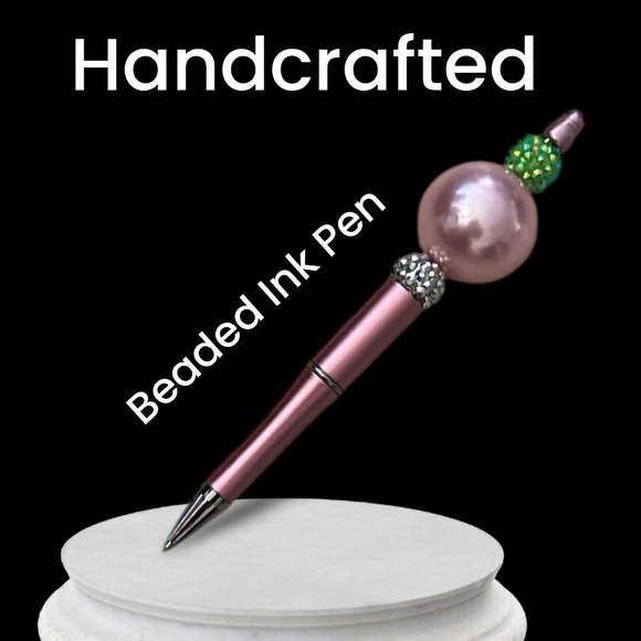 Handcrafted Beaded Ink Pen - Picture 11 of 14